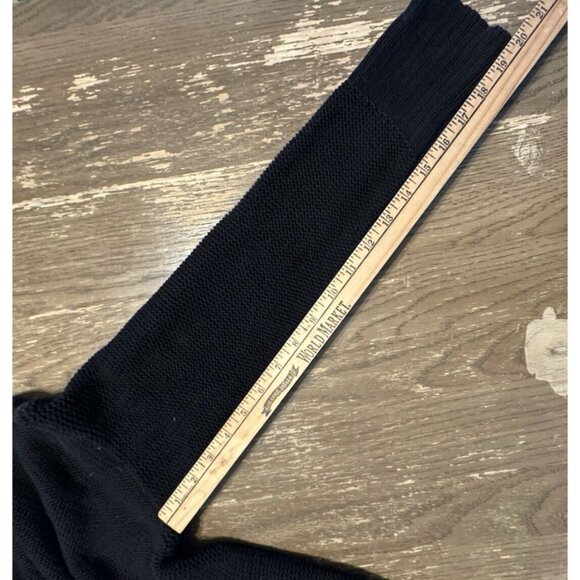 T Alexander Wang Womens Cotton Ribbed Textured Buttoned Cardigan Black Medium - Picture 5 of 7